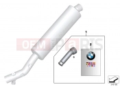 BMW MOTORRAD F 800 GT (0B03, 0B13) Muffler insert