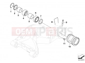 BMW MOTORRAD F 800 GT (0B03, 0B13) Swinging fork, eccentric