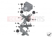 BMW MOTORRAD F 800 GT (0B03, 0B13) Pressure modulator ABS