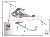 BMW MOTORRAD F 800 GT (0B03, 0B13) Case holder