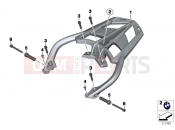 BMW MOTORRAD F 800 GT (0B03, 0B13) Luggage grid