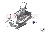 BMW MOTORRAD F 800 GT (0B03, 0B13) Lower fairing panel