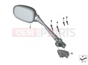 BMW MOTORRAD F 800 GT (0B03, 0B13) Mirror