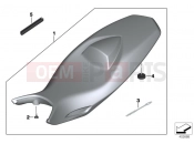 BMW MOTORRAD F 800 GT (0B03, 0B13) Bench seat