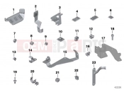 BMW MOTORRAD F 800 GT (0B03, 0B13) Various cable holders