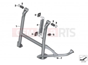 BMW Motorrad BMW 2014 R-Models K5x R 1200 GS (0A01, 0A11) Center stand