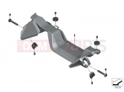 BMW Motorrad BMW 2014 R-Models K5x R 1200 GS (0A01, 0A11) Trim cover for daytime running lights