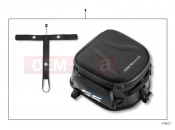 BMW Motorrad BMW 2014 R-Models K5x R 1200 GS (0A01, 0A11) Pocket for rear seat