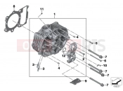 BMW Motorrad BMW 2014 R-Models K5x R 1200 R (0A04, 0A14) Cylinder Head