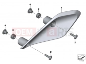 BMW Motorrad BMW 2014 R-Models K5x R 1200 RS (0A05, 0A15) Slipstream deflector
