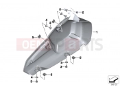 BMW Motorrad BMW 2014 C-Models C evolution (0C03) Engine covering