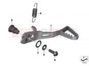 BMW Motorrad BMW 2012 R-Models K5x R 1200 GS (0A01, 0A11) Brake pedal