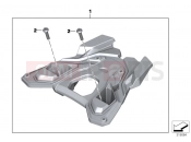 BMW Motorrad BMW 2012 R-Models K5x R 1200 GS (0A01, 0A11) Set, TopCase mount, luggage rack