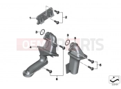BMW Motorrad BMW 2012 R-Models K5x R 1200 GS Adve. (0A02, 0A12) Oil pickup pipe