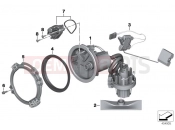 BMW Motorrad BMW 2012 R-Models K5x R 1200 GS Adve. (0A02, 0A12) Delivery, control units, fuel pump