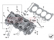 BMW Motorrad BMW 2012 S models HP4 (0D01, 0D11) Cylinder Head