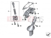 BMW Motorrad BMW 2012 S models HP4 (0D01, 0D11) Oil pressure regulator valve