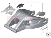 BMW Motorrad BMW 2012 S models HP4 (0D01, 0D11) Rear wheel swinging arm