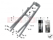 BMW Motorrad BMW 2012 S models HP4 (0D01, 0D11) Rear frame