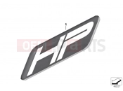 BMW Motorrad BMW 2012 S models HP4 (0D01, 0D11) HP stickers