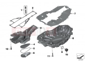 BMW Motorrad BMW 2012 F-Models K7x F 700 GS (0B01, 0B11) Oil Pan