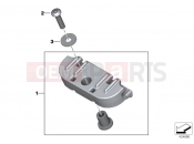 BMW Motorrad BMW 2012 F-Models K7x F 700 GS (0B01, 0B11) Bracket, control unit