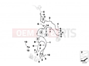 BMW Motorrad BMW 2012 F-Models K7x F 700 GS (0B01, 0B11) Brake pipe front ABS