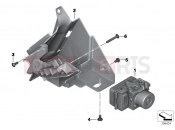BMW Motorrad BMW 2012 F-Models K7x F 700 GS (0B01, 0B11) Pressure modulator ABS
