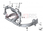 BMW Motorrad BMW 2012 F-Models K7x F 700 GS (0B01, 0B11) Front panel carrier