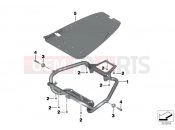 BMW Motorrad BMW 2012 F-Models K7x F 700 GS (0B01, 0B11) Bracket for radio communications module