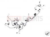 BMW Motorrad BMW 2012 F-Models K7x F 700 GS (0B01, 0B11) Main wrg harness special-purpose vle.