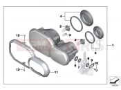 BMW Motorrad BMW 2012 F-Models K7x F 700 GS (0B01, 0B11) Headlight