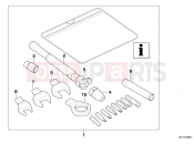 BMW Motorrad BMW 2012 F-Models K7x F 700 GS (0B01, 0B11) Car tool, service kit
