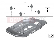 BMW Motorrad BMW 2012 F-Models K7x F 700 GS (0B01, 0B11) Engine guard, plastic