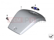 BMW Motorrad BMW 2012 C-Models C 600 Sport (0131, 0132) Handlebar cover, center