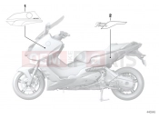 BMW Motorrad BMW 2012 C-Models C 600 Sport (0131, 0132) Emblems for C600 Sport