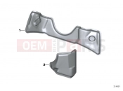 BMW Motorrad BMW 2012 C-Models C 600 Sport (0131, 0132) Set, acoustic foam, leg guard