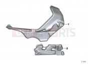 BMW Motorrad BMW 2012 C-Models C 600 Sport (0131, 0132) Kit, acoustic foam, running board, left