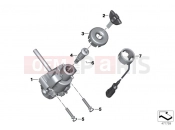 BMW Motorrad BMW 2012 C-Models C 600 Sport (0131, 0132) Ignition lock specified for VIN