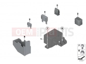 BMW Motorrad BMW 2012 C-Models C 600 Sport (0131, 0132) Relays and fuses