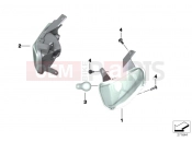 BMW Motorrad BMW 2012 C-Models C 600 Sport (0131, 0132) Turn signals, front