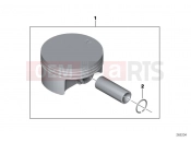 BMW Motorrad BMW 2012 C-Models C 650 GT (0133, 0134) Piston with rings and wristpin