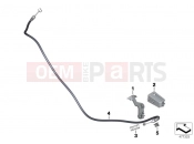 BMW Motorrad BMW 2012 C-Models C 650 GT (0133, 0134) Latch mechanism, storage bin, left