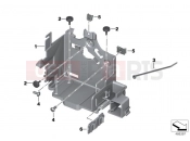 BMW Motorrad BMW 2012 C-Models C 650 GT (0133, 0134) Battery tray