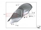 BMW Motorrad BMW 2012 C-Models C 650 GT (0133, 0134) Saddle, Exclusive