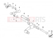 BMW Motorrad BMW 2004 R-Models K2x HP2 Enduro (0369,0389) External gearshift parts/Shift lever