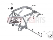 BMW Motorrad BMW 2004 R-Models K2x HP2 Enduro (0369,0389) front frame/mounting parts