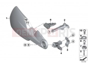 BMW Motorrad BMW 2004 R-Models K2x HP2 Enduro (0369,0389) Hand protector