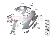 BMW Motorrad BMW 2004 R-Models K2x HP2 Enduro (0369,0389) Fairing side section / Center part