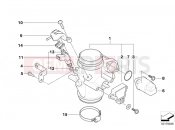 BMW Motorrad BMW 2004 F-Models F 650 GS 04 (0175,0185) Throttle Housing Assy